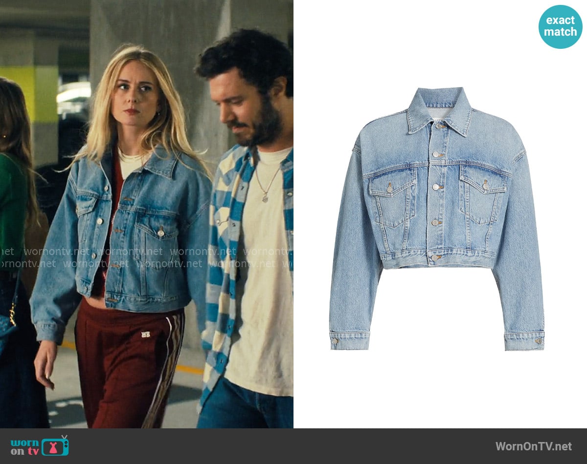 Agolde Palmer Jacket worn by Morgan (Justine Lupe) on Nobody Wants This