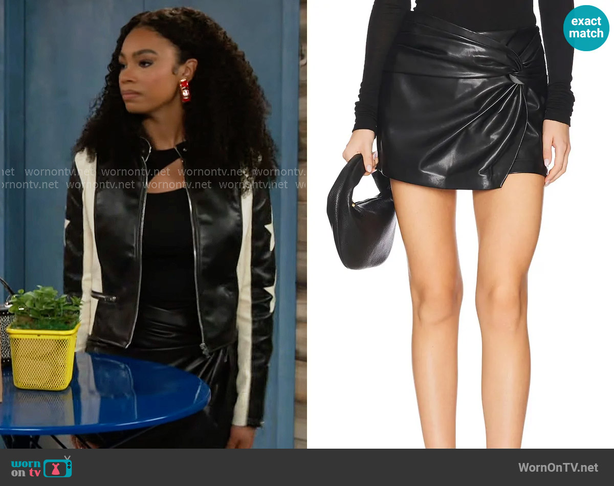 ASTR The Label Neriah Skort worn by Chelsea Hamilton (RhonniRose Mantilla) on Beyond the Gates
