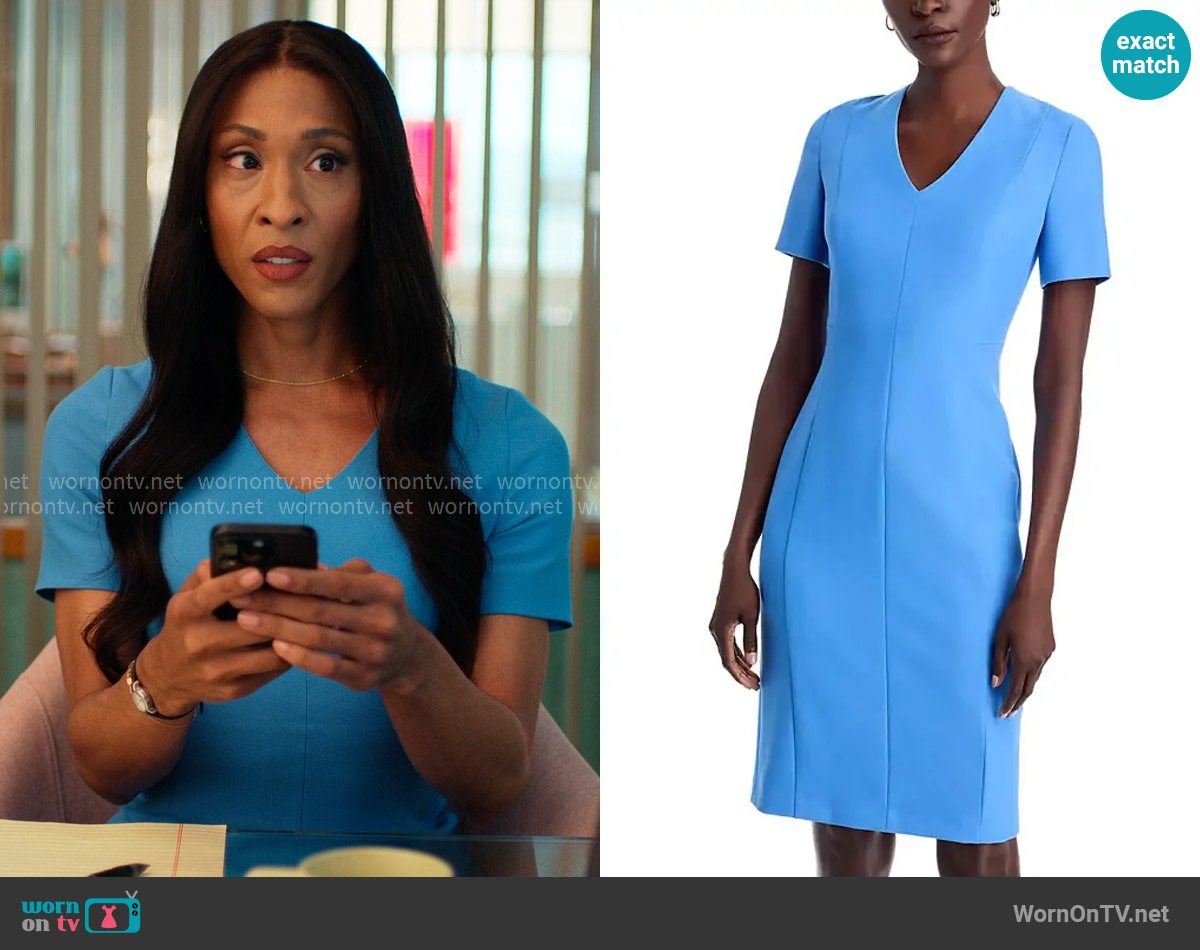 BOSS Damaisa Sheath Dress worn by Sofia Salinas (Michaela Jaé Rodriguez) on Loot