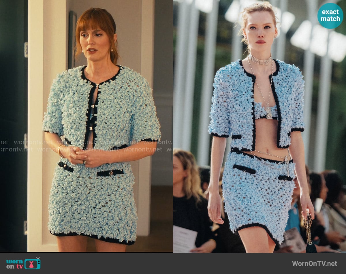 by Chanel Spring Summer 2025 Collection worn by Abby (Leighton Meester) on Nobody Wants This