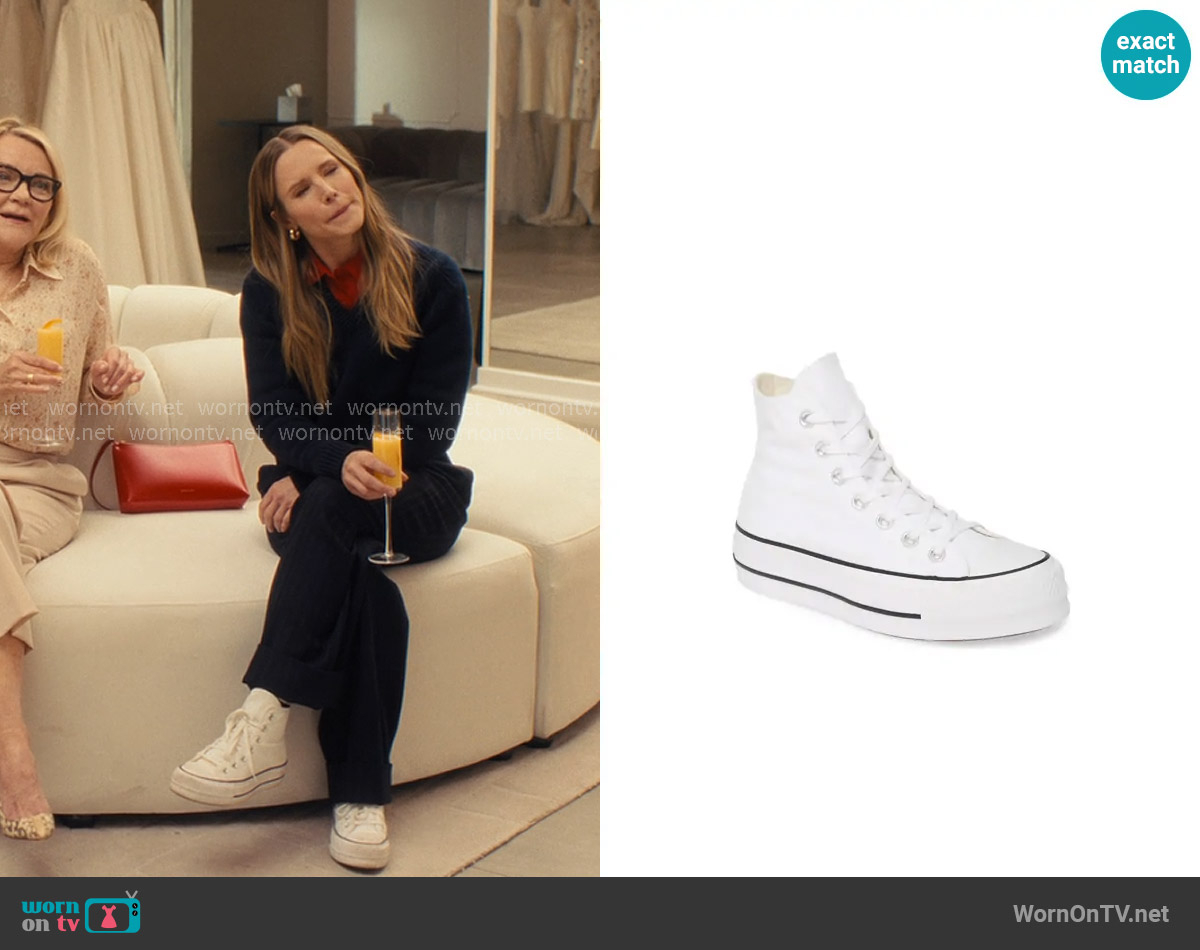 Converse Chuck Taylor® All Star® Lift High Top Platform Sneaker worn by Joanne (Kristen Bell) on Nobody Wants This