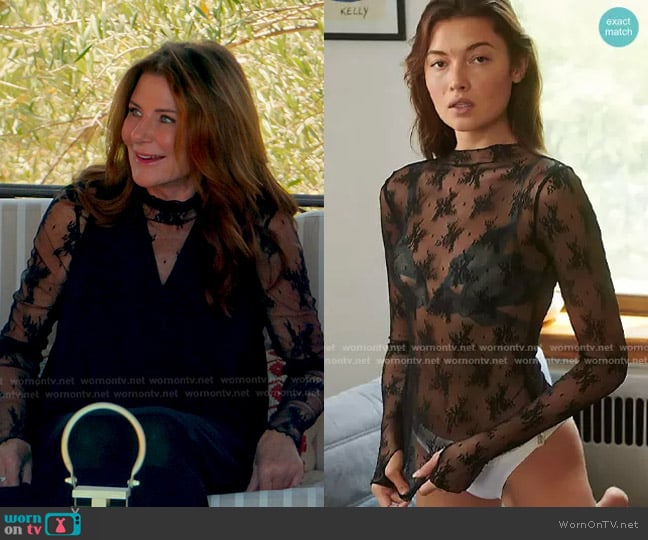 Free People Lady Lux Top worn by Cindy Angelcyk Cullers on The Golden Bachelor
