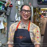 Gesine Bullock-Prado’s floral blouse on Today