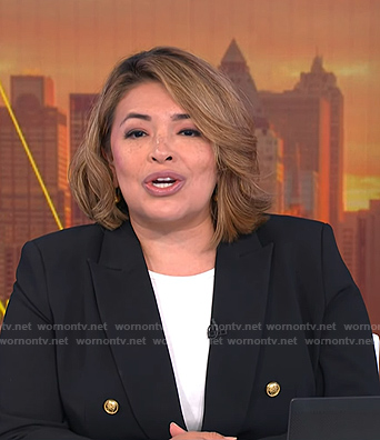 Gilma Avalos’s black blazer on Today