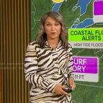 Ginger’s animal print shirtdress on Good Morning America