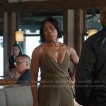 Athena’s green jumpsuit on 9-1-1