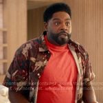 Howard’s jungle print shirt on Loot