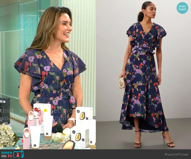 Hutch Finn Gown worn by Adriane Kiss on CBS Mornings
