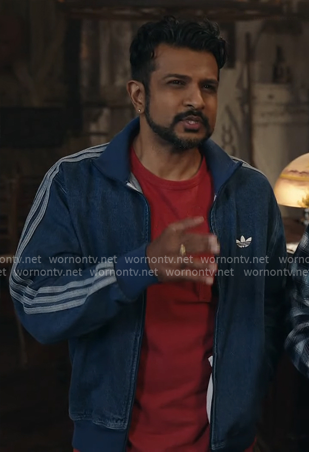 Jay’s denim Adidas jacket on Ghosts