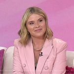 Jenna’s pink leather blazer on Today