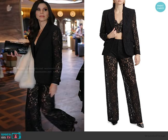 L'Agence Chamberlain Blazer worn by Heather Dubrow on The Real Housewives of Orange County