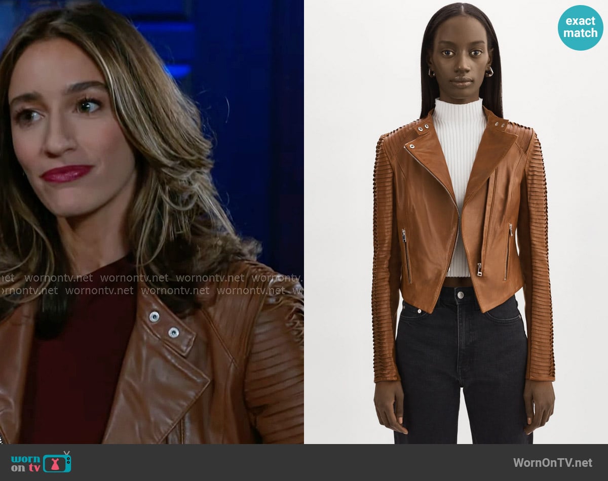LaMarque Azra Jacket worn by Ashley Morgan (Jen Jacob) on Beyond the Gates