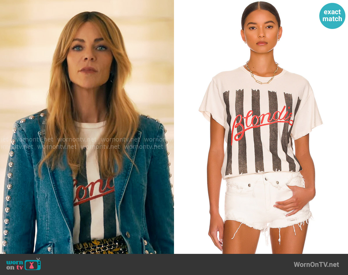 Madeworn Blondie 1978 Tee worn by Morgan Gillory (Kaitlin Olson) on High Potential