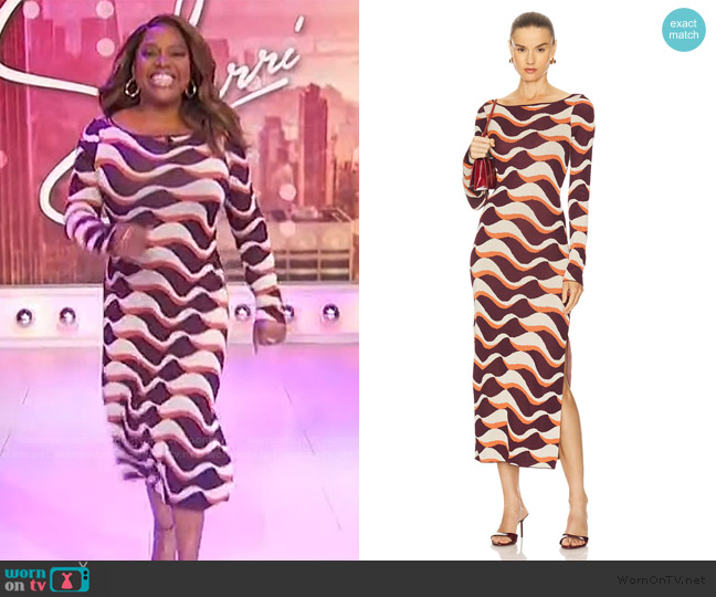 Misa Los Angeles Cassie Dress worn by Sherri Shepherd on Sherri