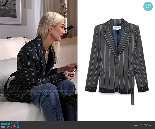 Monse Double-layered Jacket worn by Zanna Roberts Rassi on Today