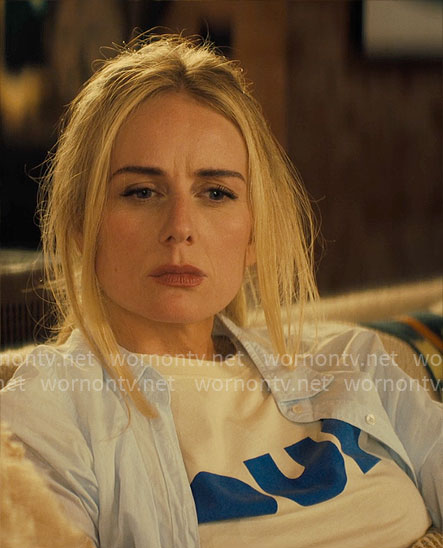 Morgan’s OUI tee on Nobody Wants This