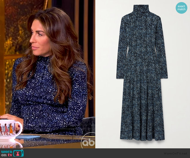 Proenza Schouler Mabel Dress worn by Alyssa Farah Griffin on The View