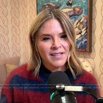 Jenna’s red striped sweater on Today