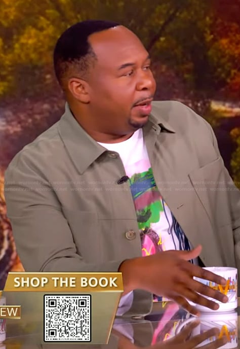 Roy Wood Jr’s green shirt on The View