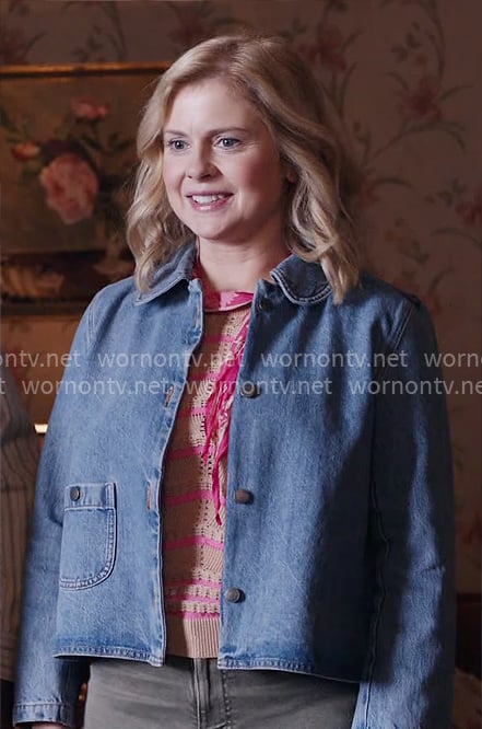 Sam’s denim jacket on Ghosts
