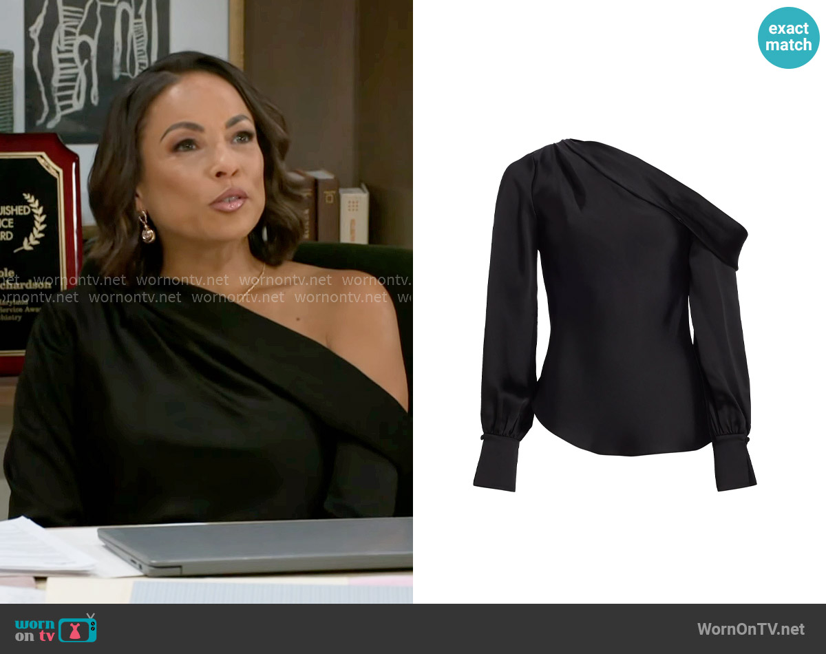 Simkhai Alice Top worn by Nicole Dupree Richardson (Daphnee Duplaix) on Beyond the Gates