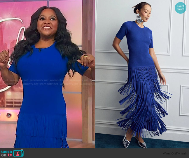 Simon Miller Zaza Dress worn by Sherri Shepherd on Sherri