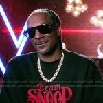 Snoop Dogg’s black aviator sunglasses on The Voice