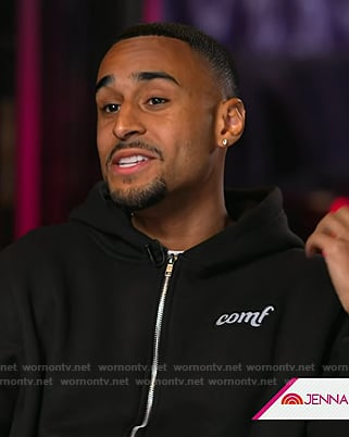 Speedy Morman’s black hoodie on Today