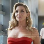 Tricia’s red strapless dress on 9-1-1