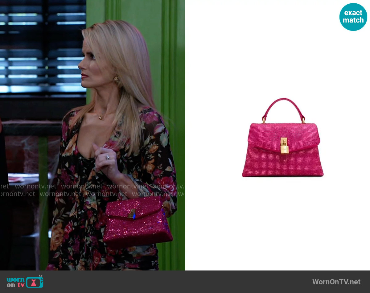 Ted Baker Poppy Satchel worn by Vanessa McBride (Lauren Buglioli) on Beyond the Gates