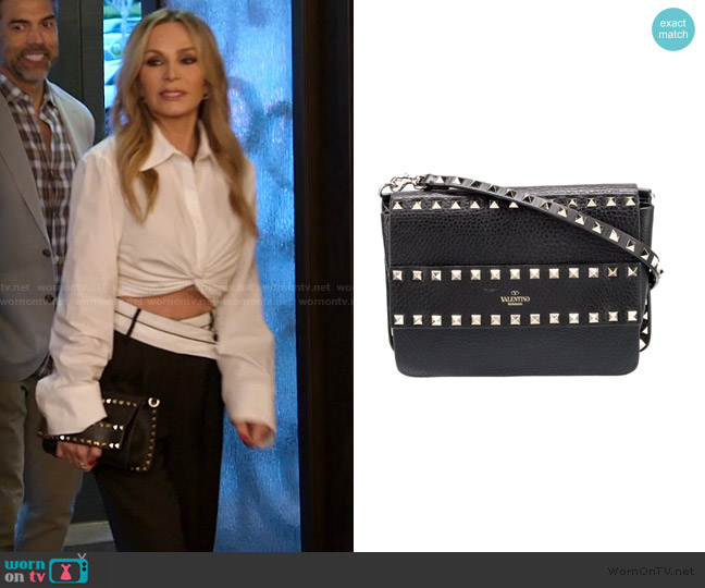 Valentino Rockstud Crossbody Bag worn by Tamra Judge on The Real Housewives of Orange County