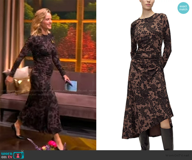 Veronica Beard Theodora Dress worn by Sara Haines on The View