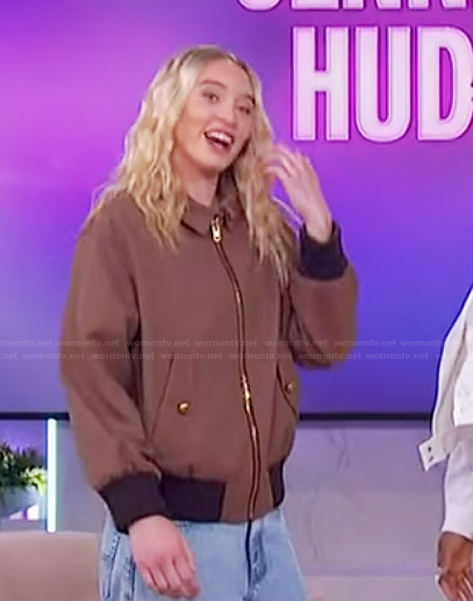 Zendaya’s plaid jacket on The Jennifer Hudson Show