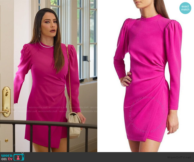 A.L.C. Jane Dress worn by Sandra Vergara on Selling Sunset