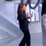 Ana’s tie front jumpsuit on The View
