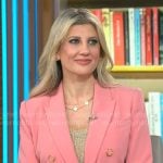 Angelique Rewers’ pink blazer on CBS Mornings