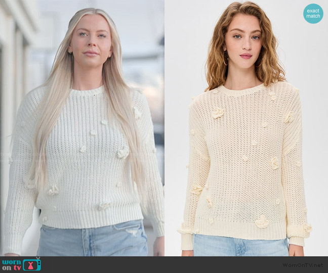 ASTR the Label Hayley Sweater worn by Mayci Neeley on The Secret Lives of Mormon Wives