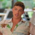 Austin’s floral confessional shirt on Selling the OC
