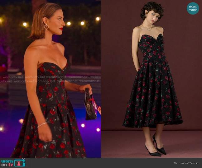 Azazie Atelier Charisse Midi Dress worn by Polly Brindle (Polly Brindle) on Selling the OC