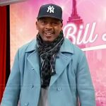 Bill Bellamy’s blue coat on Sherri