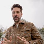 Joe Fryer’s brown print fleece jacket on Today