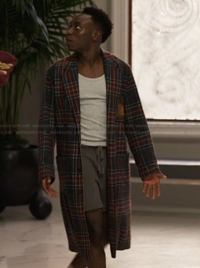 Carlton’s plaid coat on Bel-Air