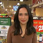 Emilie’s brown v-neck sweater and jeans on Today