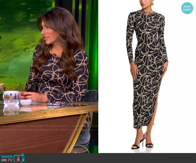 Generation Love Addison Chain Maxi Dress worn by Alyssa Farah Griffin on The View