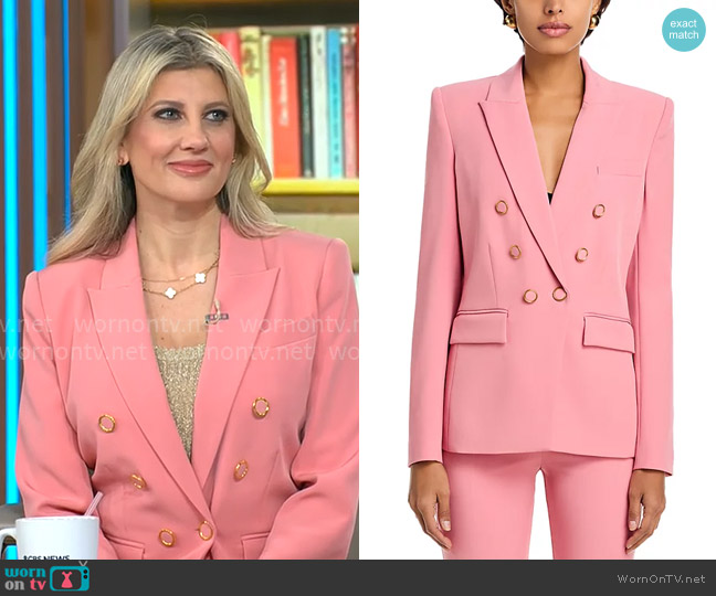 Generation Love Emilio Blazer worn by Angelique Rewers on CBS Mornings