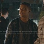 Harry’s black mohair cardigan on 9-1-1