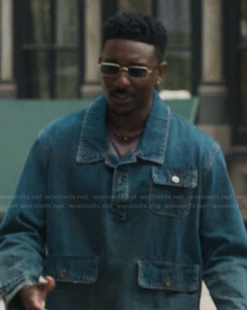 Jazz’s denim shirt on Bel-Air