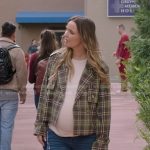 Jo’s green plaid jacket on Greys Anatomy