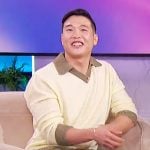 Joel Kim’s knit polo sweater on The Jennifer Hudson Show