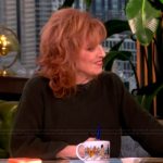 Joy’s green ribbed sweater on The View